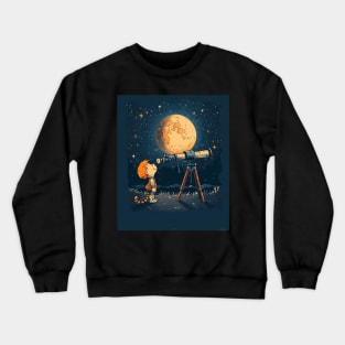 Warping Reality with Calvin and Hobbes Crewneck Sweatshirt